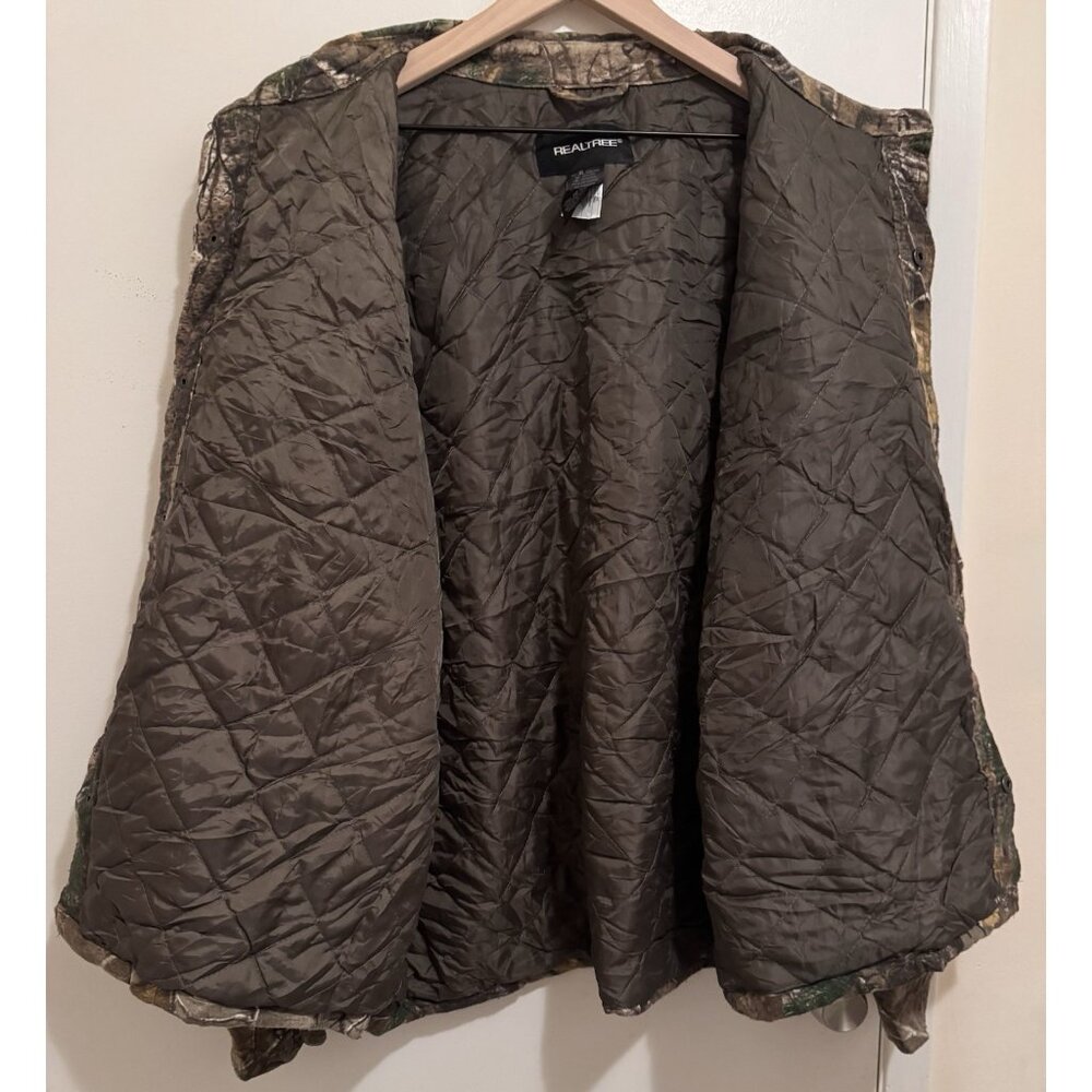 Mossy Oak Camouflage Break Up Herter’s Jacket Full Zip-Up And Snap Size XL - Picture 2 of 13